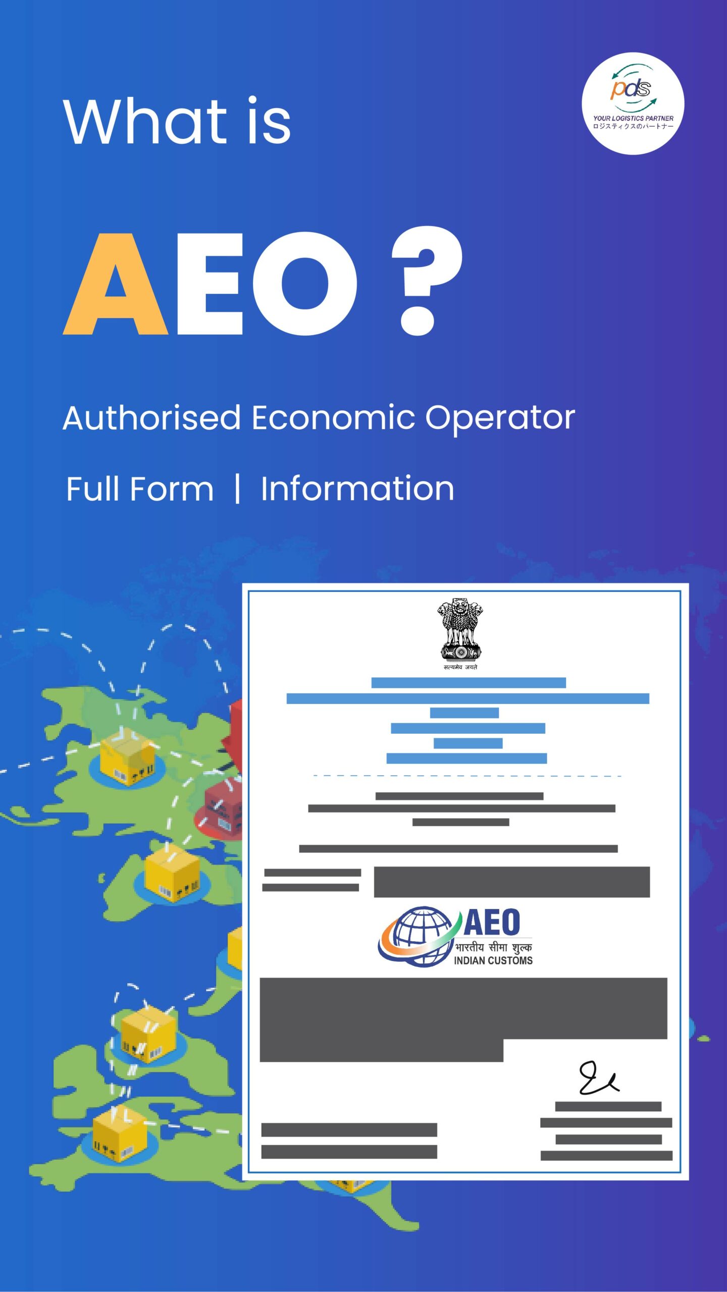 Knowledge of Authorized Economic Operator (AEO)